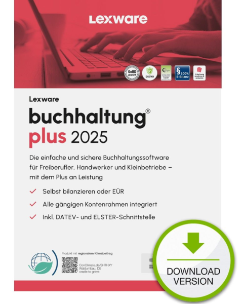 Lexware buchhalter plus 2025 (365-Tage Version) Digitaler Download