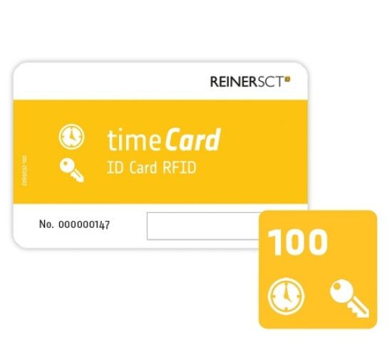 REINER SCT timeCard RFID Chipkarten 100 Stk. (DES)