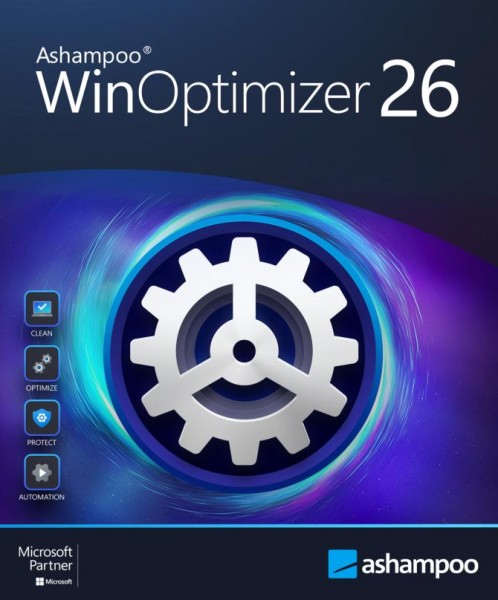 Ashampoo WinOptimizer 26, 3 PC, Windows 11,10,7, Dauerlizenz, Download