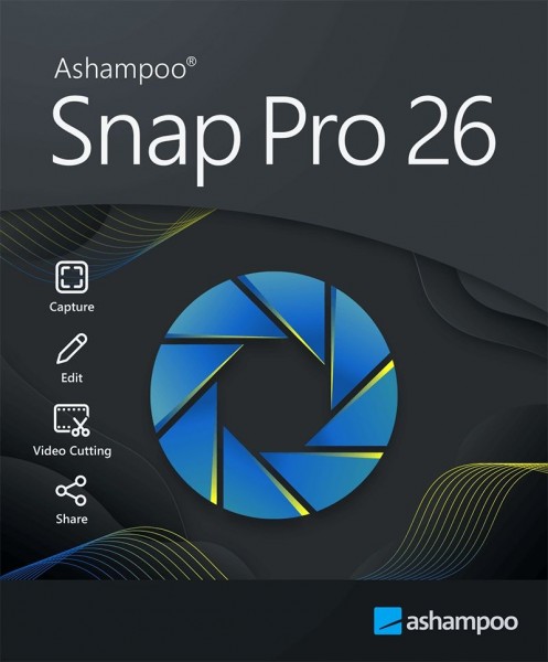 Ashampoo Snap 26 PRO, Windows 11/10 64-Bit, 1 PC, Dauerlizenz,Digitaler Download