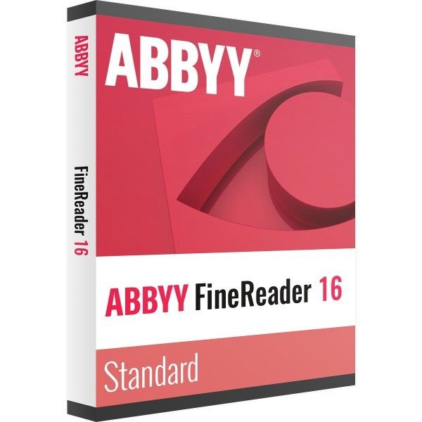 ABBYY FineReader 16 Standard für Windows 11/10, 1 PC, 1 Jahr, Download