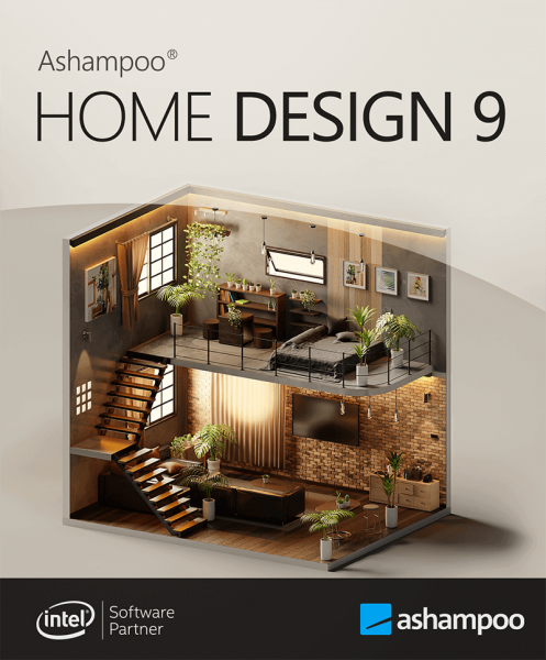 Ashampoo Home Design 9, Windows 11/10, 1 PC, Dauerlizenz, Download