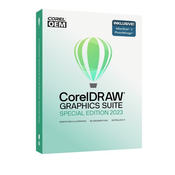 CorelDRAW Graphics Suite Special Edition 2023 OEM Win Dauerlizenz Code in a Box