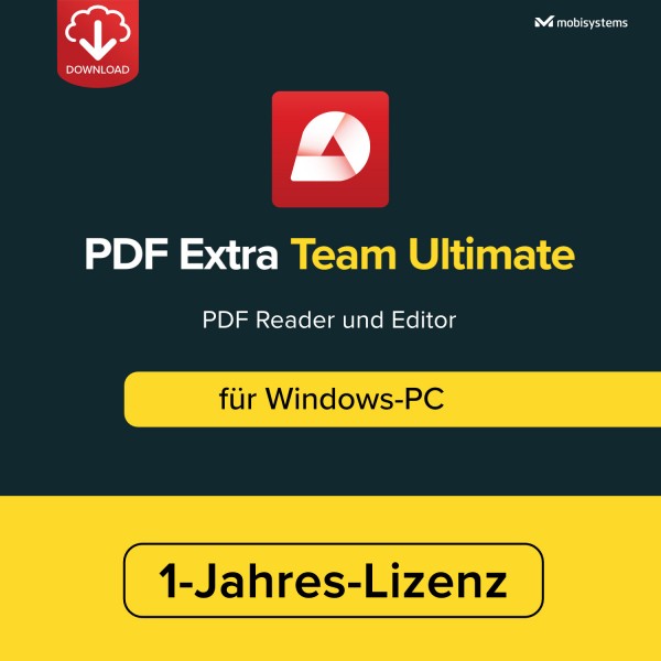 MobiPDF Extra Team Ultimate 6-User(Windows) und Mobilgeräte 1 Jahr, Download