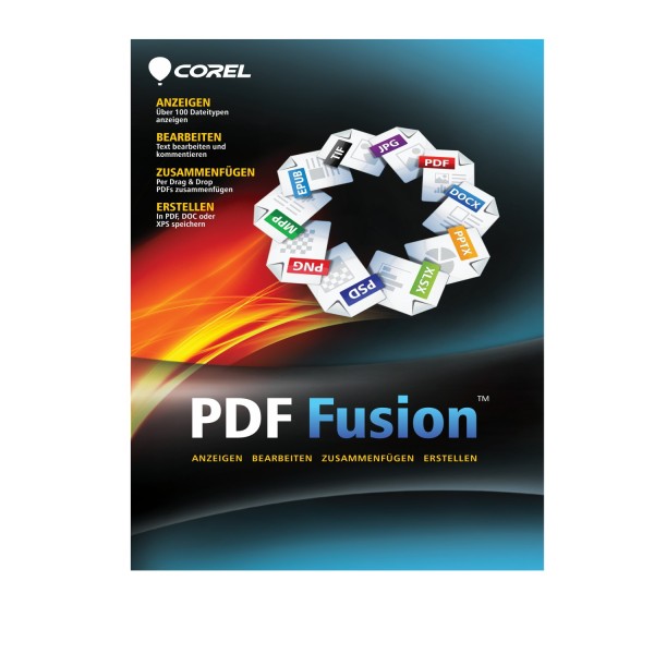 Corel PDF Fusion, CD