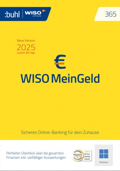 WISO Mein Geld 365, NEU: Version 2025, Download