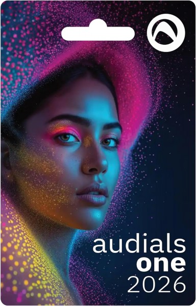 Audials One 2026 Standard, Vollversion, Dauerlizenz Karte mit Produktkey per DHL