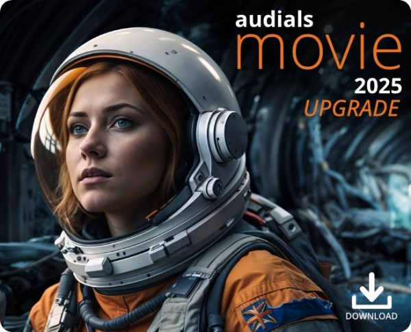 Audials Movie 2025 UPGRADE-Vorversion erforderlich! Dauerlizenz,Windows,Download