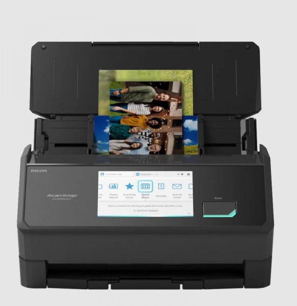 Ricoh (Fujitsu) ScanSnap ix2500 DUPLEX Office Dokumentenscanner Wi-Fi /USB BLACK